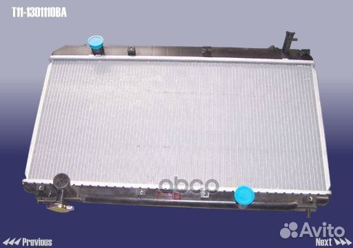 Радиатор охлаждения двигателя T111301110BA chery