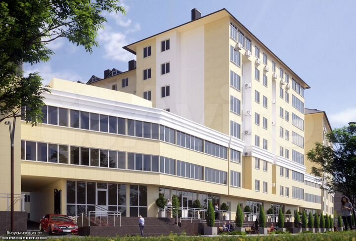 1-к. квартира, 43 м², 2/8 эт.