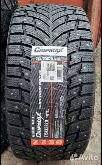 Gripmax SureGrip Pro Ice 245/40 R20 и 275/35 R20