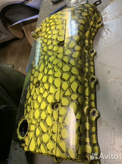 Клапанная крышка лансер Х, аквапринт