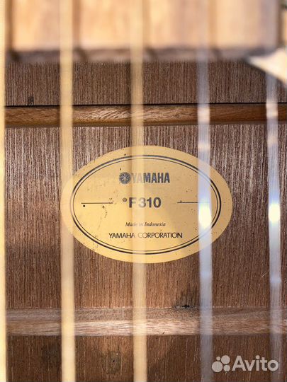 Гитара yamaha f 310
