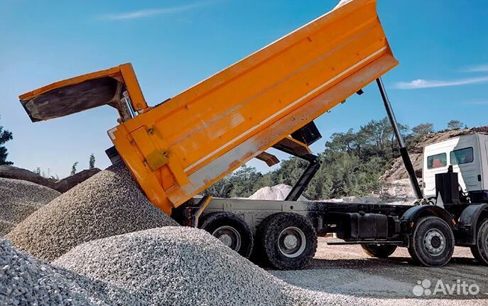 Щебень гранитный