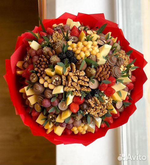 Фруктовый букет / съедобный букет / цветы