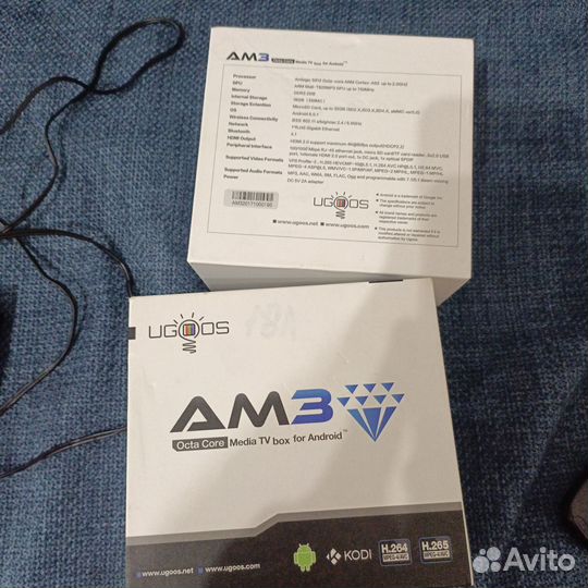 SMART tv приставка ugoos AM3 Android