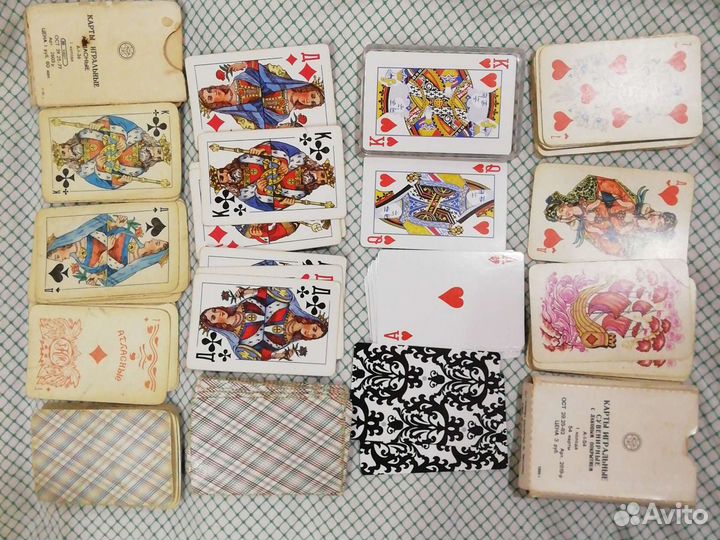 Игральные карты времен СССР