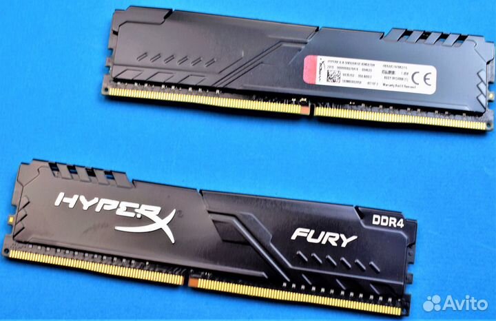 HyperX Fury DDR4 3200 MHz 16GB 2*8gb dimm