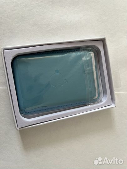 Apple leather wallet