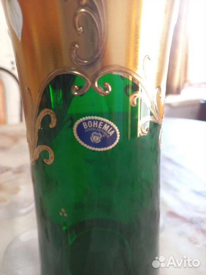 Винтажная Ваза, новая, bohemia, Чехия