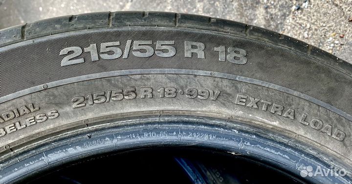 Continental ContiPremiumContact 2E 215/55 R18 99V