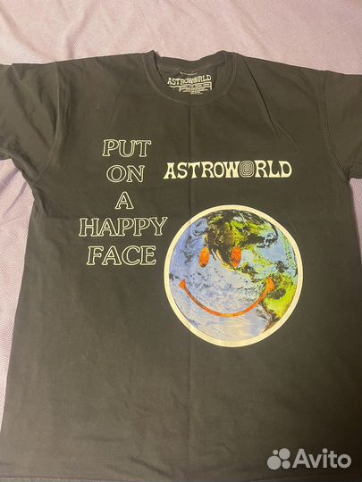 Футболка Travis scott astroworld merch