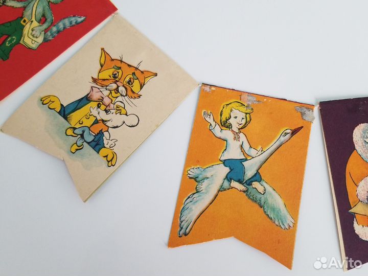 Елочные флажки СССР