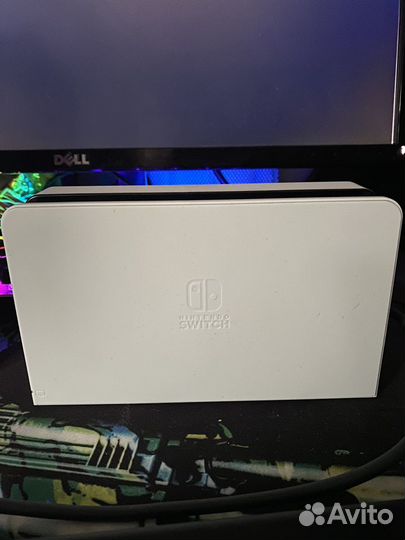 Игровая приставка nintendo switch oled белая