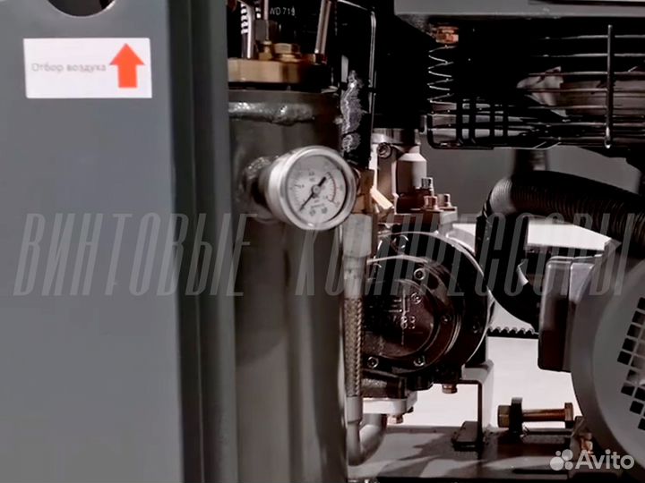 Винтовой компрессор ironmac 5.5 квт 8 бар