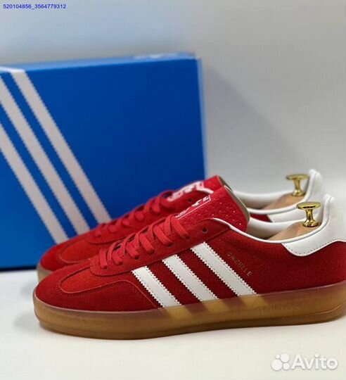 Кроссовки Adidas Gazelle Red (Арт.98223)