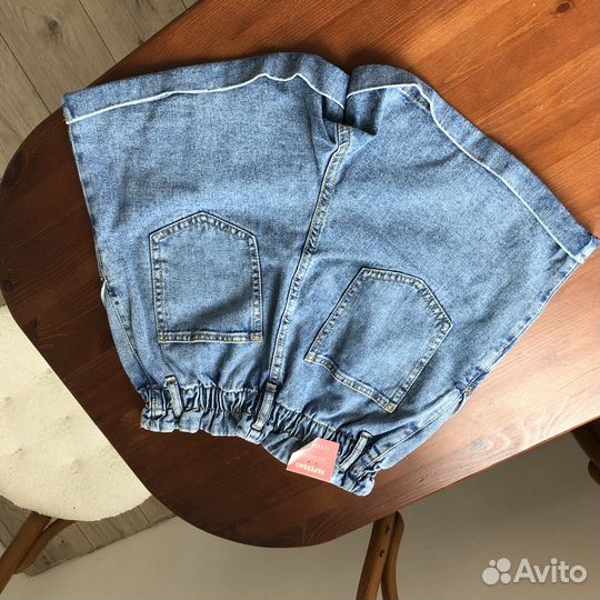 Шорты джинсовые Mom terranova zara 38M новые