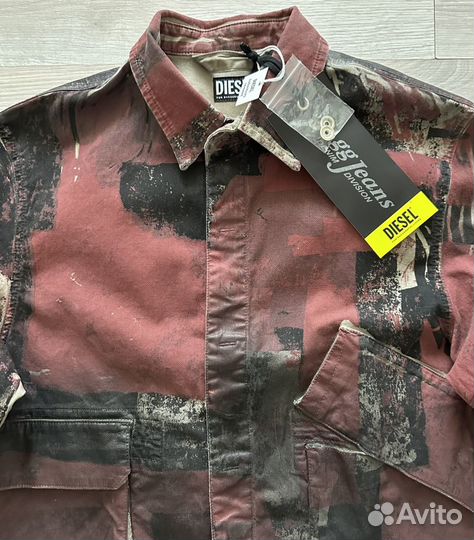 Джинсовка Diesel D-coru-SP-NE size L(50) ориг нов