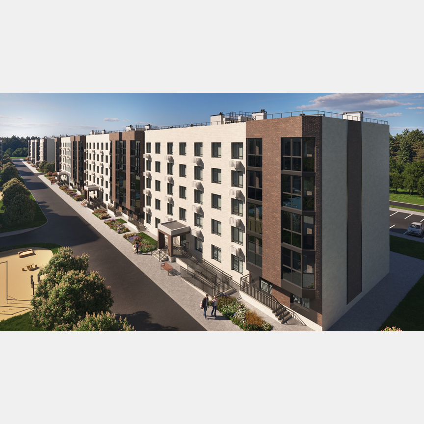 1-к. квартира, 46,7 м², 5/5 эт.