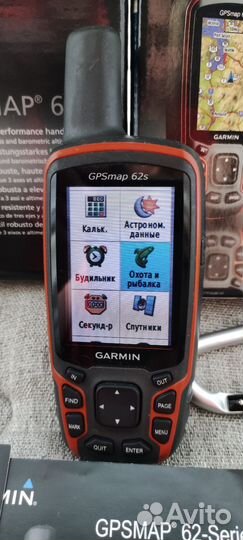 Garmin gpsmap 62s (полный комплект)