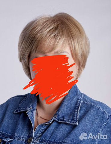 Парик из искусственных волос