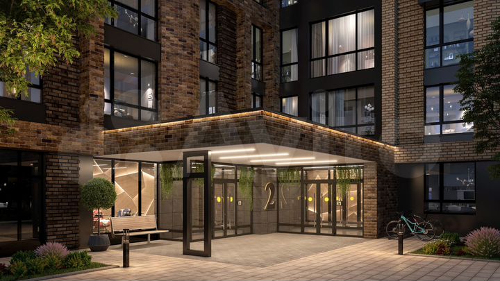 2-к. квартира, 71,6 м², 15/19 эт.