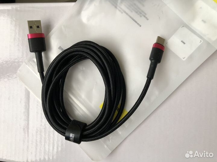 Кабель для быстрой зарядки USB - USB Type-C новый