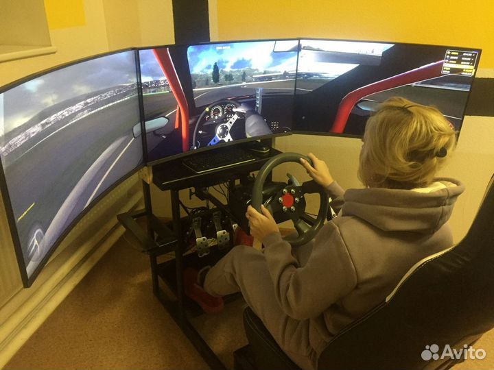 Стойка Simracing для руля, Авто Тренажеры
