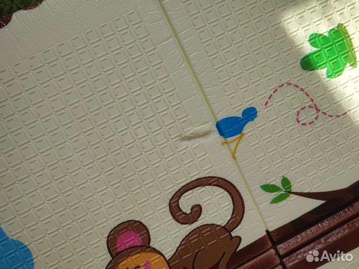 Складной детский коврик 120х180