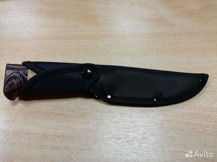 Нож Волк 65х13(дерево,комби рукоять)