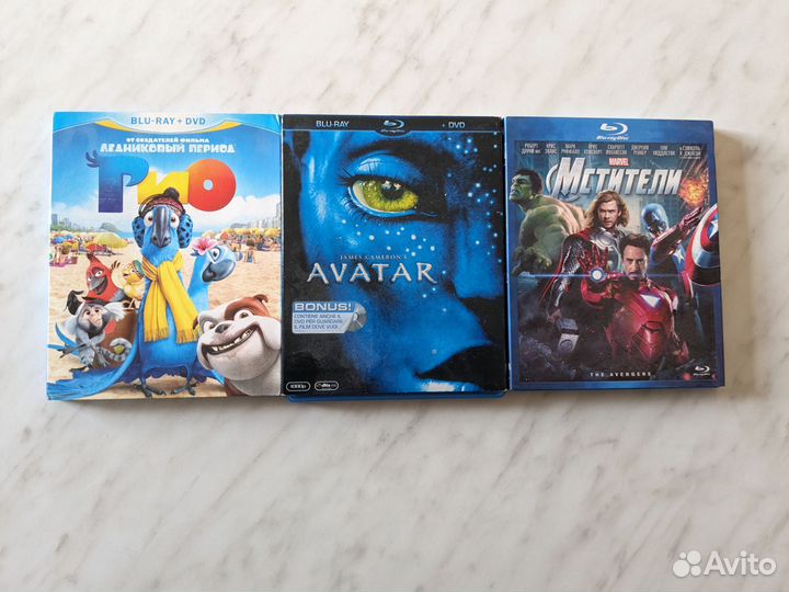 Bluray диски с фильмами