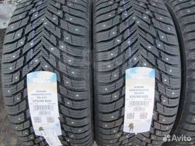 Nokian Tyres Hakkapeliitta 10p SUV 305/40 R20 и 275/45 R20 112T