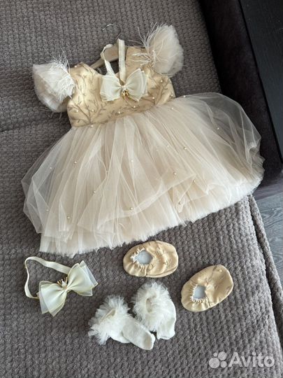 Пышное платье на 1 годик