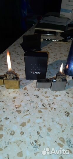 Zippo с чехлом(Оригинал)