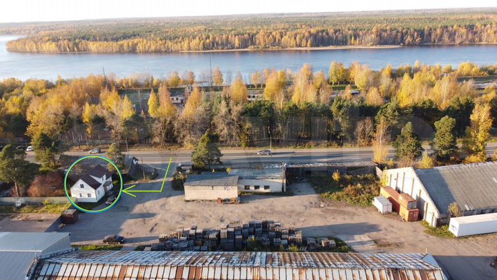 Отдельно стоящее здание (торгово-офисное), 92 м²