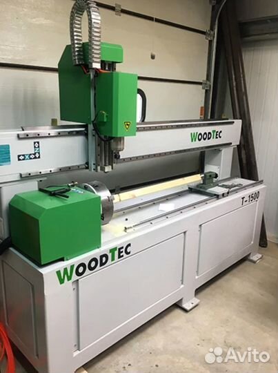 Токарно-фрезерный станок с чпу WoodTec T 1500