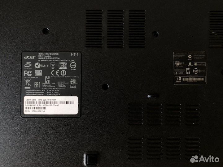 Ноутбук Acer E5-511-C3XY