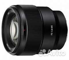 Sony FE85MM F 1,8 black