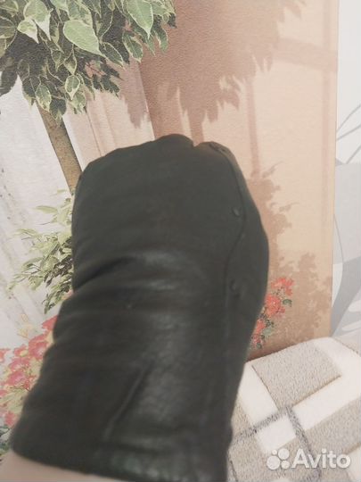 Перчатки кожаные 2 пары