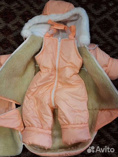 Комбинезон трансформер зимний