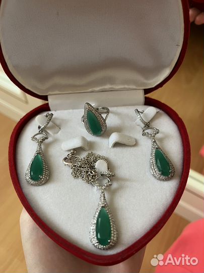 Серебряный комплект
