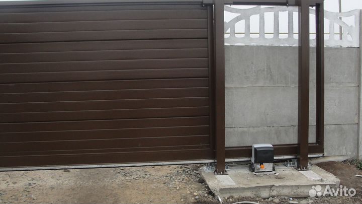 Откатные ворота Alutech ProTrend