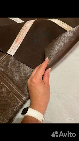 Остатки натуральной и искусственной кожи