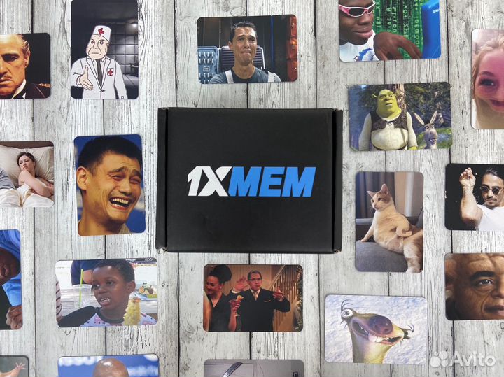 Настольная игра 1xmem 400 мемов и ситуаций