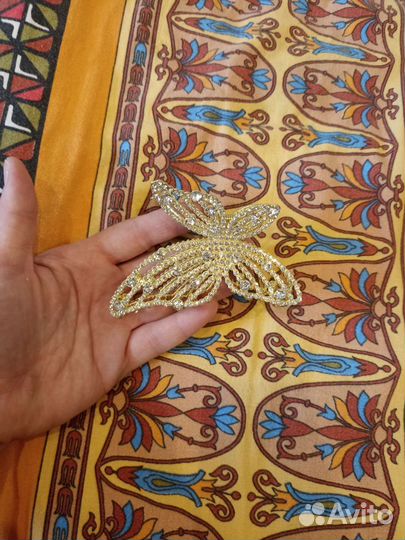 Краб, заколка для волос