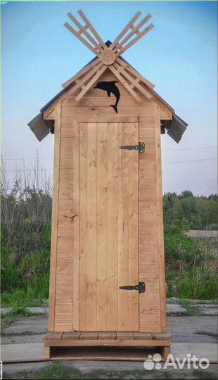 Дачный туалет с установкой Ф882