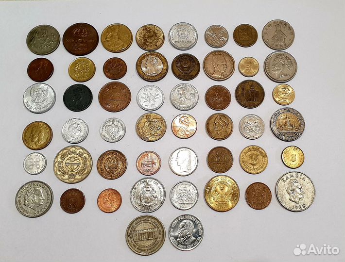 Монеты разных стран (иностранные)