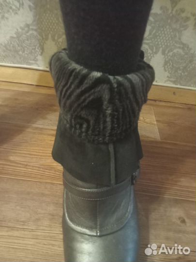 Ботильоны натуральная кожа 38