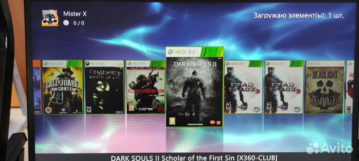 Xbox 360S (135 игр + 2 геймпада)