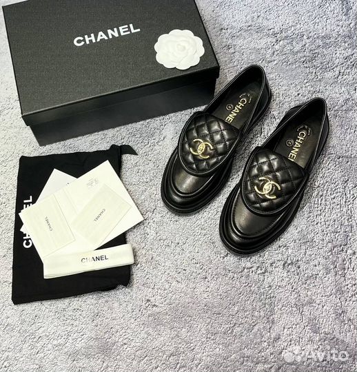 Лоферы chanel