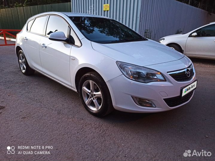 Opel Astra 1.4 МТ, 2011, 166 757 км