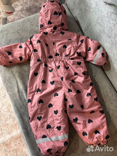 Зимний комбинезон для девочки